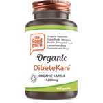 Organic DibeteKare - Helps Balance Blood Sugar Levels (90 Vegan Capsules)